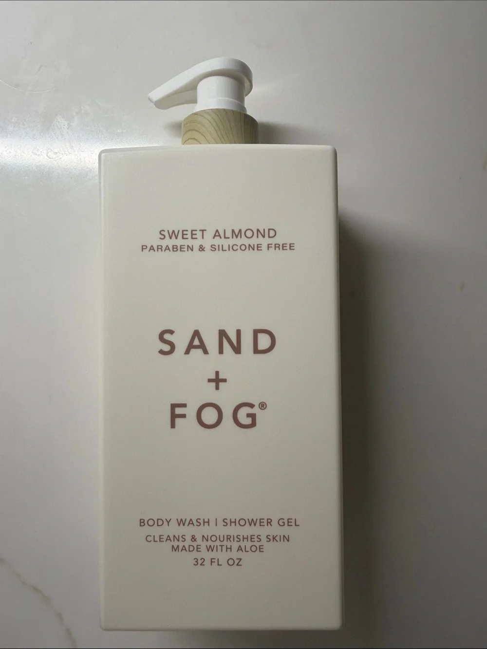 Sand + Fog Sweet Almond Body Wash / Shower Gel NWOT